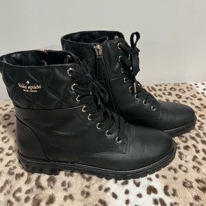 Kate Spade black Billie boots